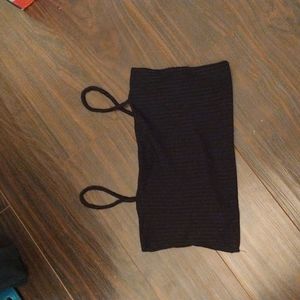 Spaghetti strap crop top